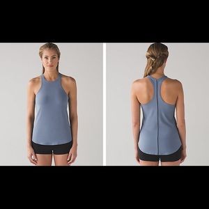 Lululemon Simply Bare high neck tank